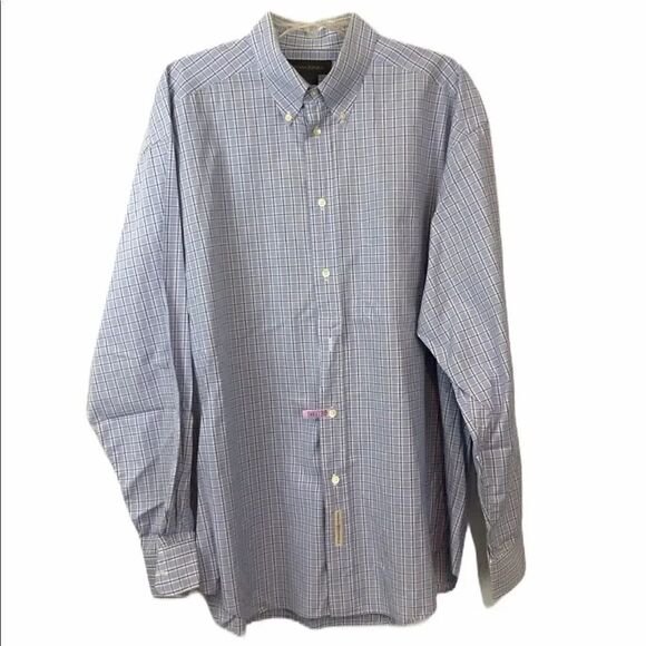 Banana Republic Other - Banana Republic blue/white button down shirt L